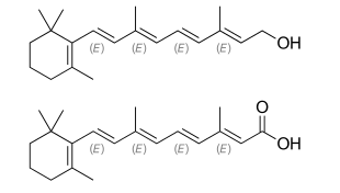 retinoids skeletal formulae.svg